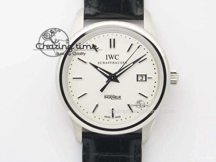 MIROTIME 0130 Portofino SCHAFFHAUSEN SS MKF 1:1 Best Edition White Dial On Mesh Bracelet A TravelReady 7341